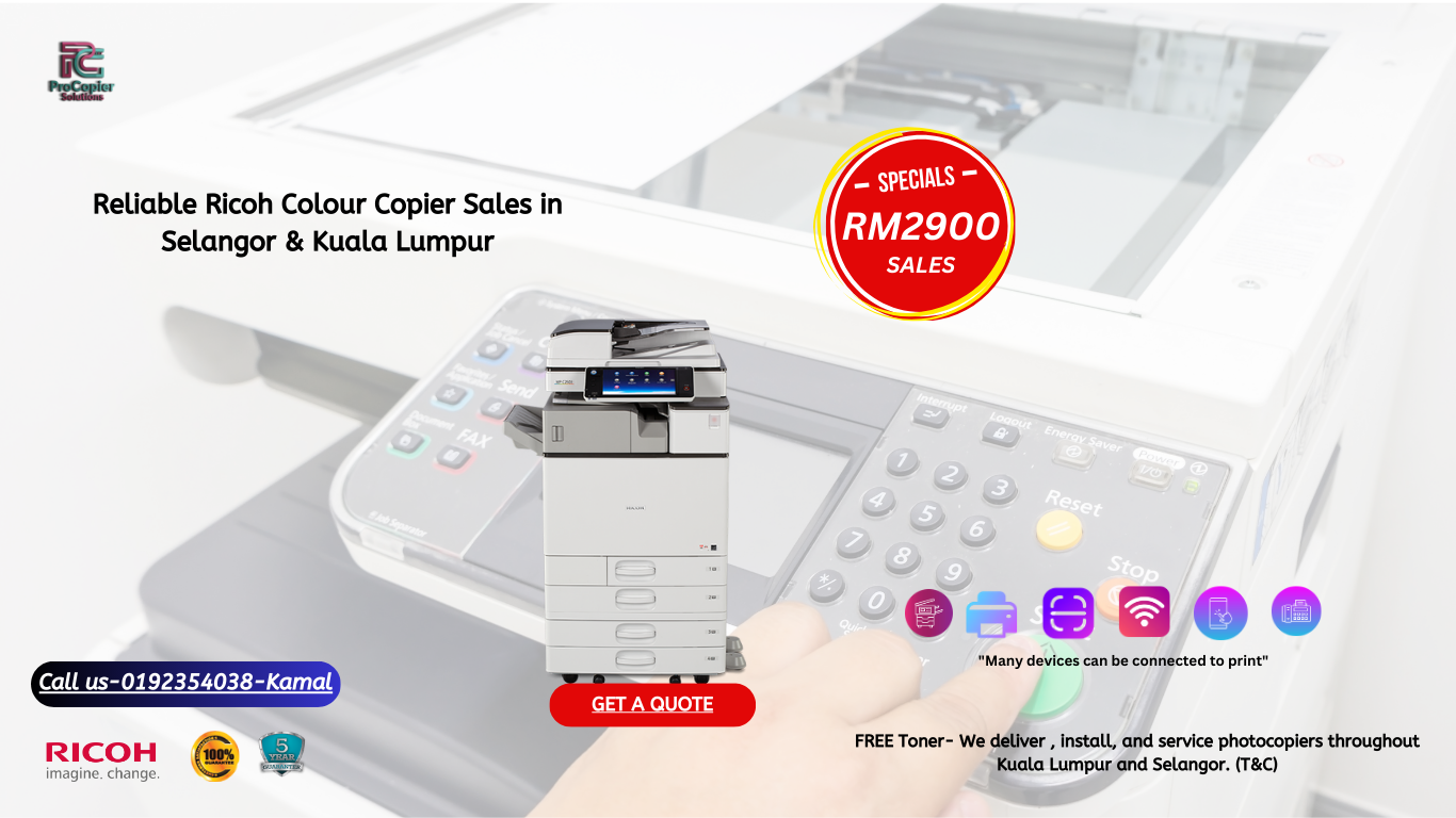 Purchase a Photocopier Machine Selangor