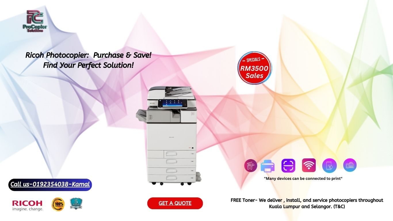 Promotion: Sales Colour Copier